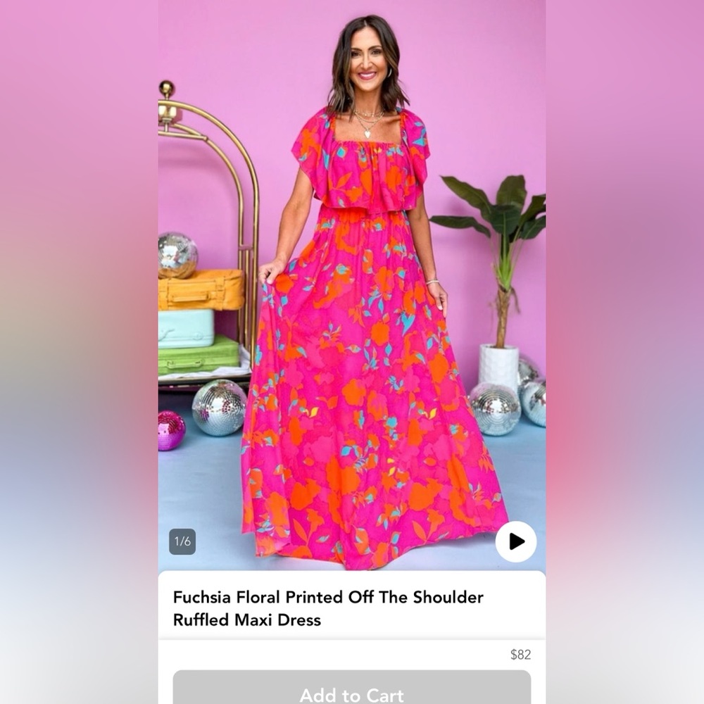 Brand New SSYS Boutique Maxi dress